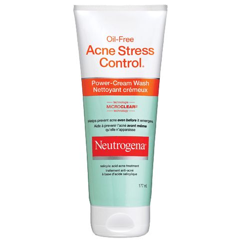 Nettoyant crémeux NEUTROGENA® OIL-FREE ACNE STRESS CONTROL®
