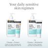 AM and PM routine for sensitive skin: Neutrogena® Ultra Gentle cleanser and moisturizers