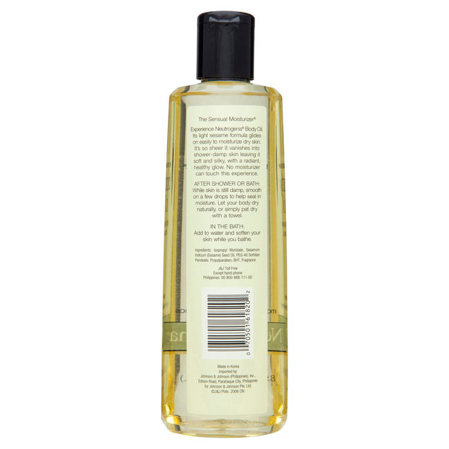 Neutrogena® Body Oil Light Sesame 250mL - Image 2 - Neutrogena - en-AU