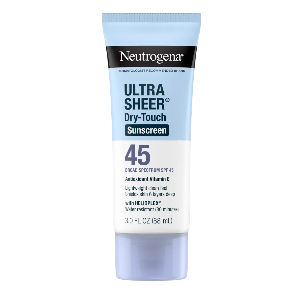 Neutrogena Ultra Sheer Dry-Touch Sunscreen Lotion SPF 45, 3 fl oz lotion