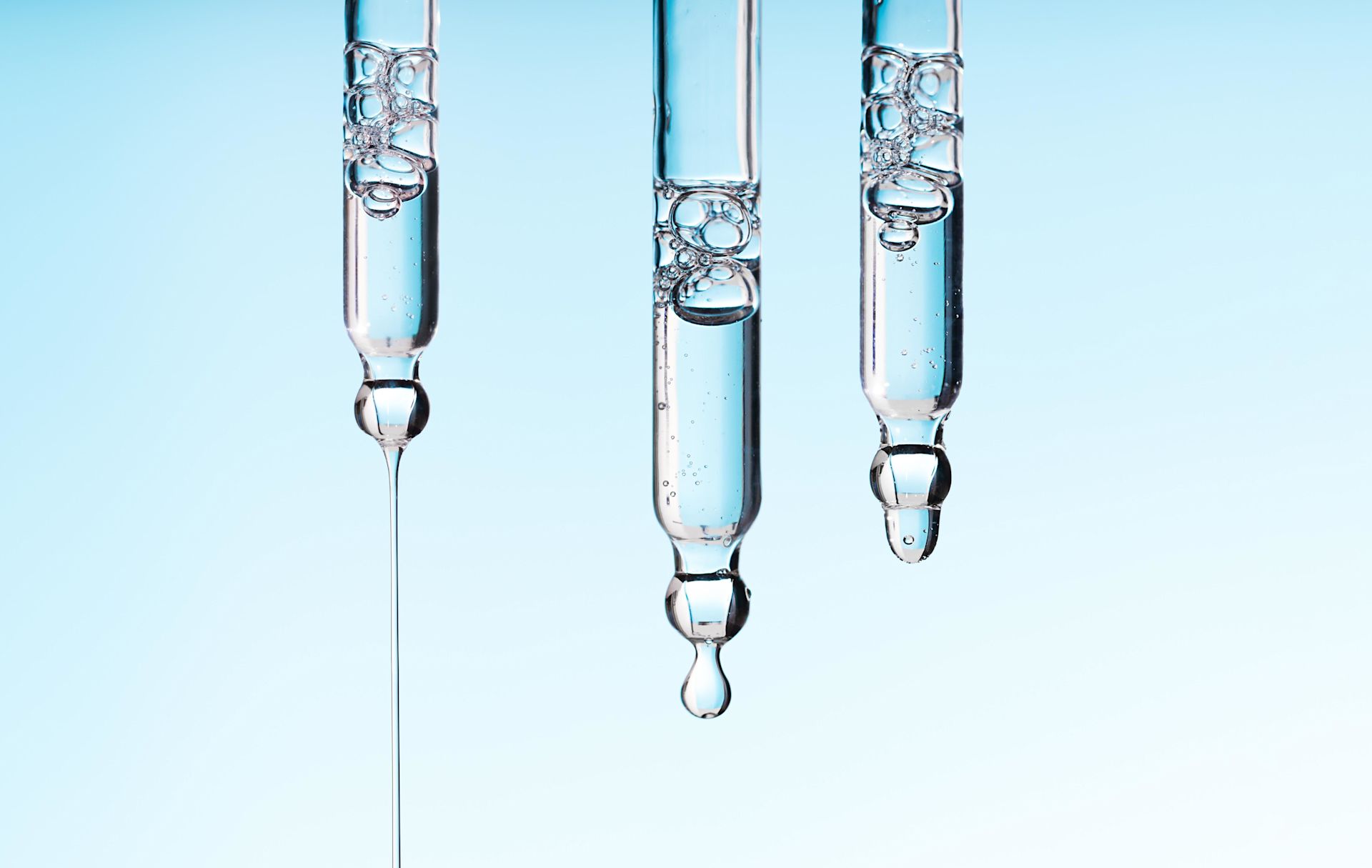 Alpha Hydroxysäuren-artige    Substanz läuft aus    Pipetten  