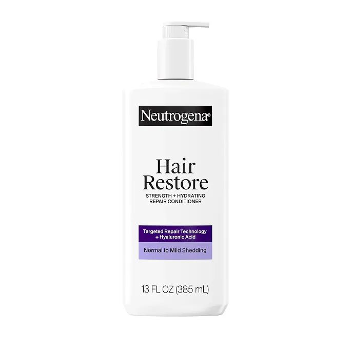 Neutrogena® Hair Restore Triple Action Scalp Detox Cleanser, front of packaging card image
