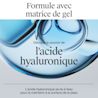 Illustration de la liaison de l’acide hyaluronique à l’eau
