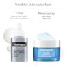 Neutrogena® 2-Steps to Younger-Looking Skin Duo: Treat with Rapid Wrinkle Repair Retinol Renewal Serum then Moisturize with Hydro Boost Hyaluronic Acid Water Gel
