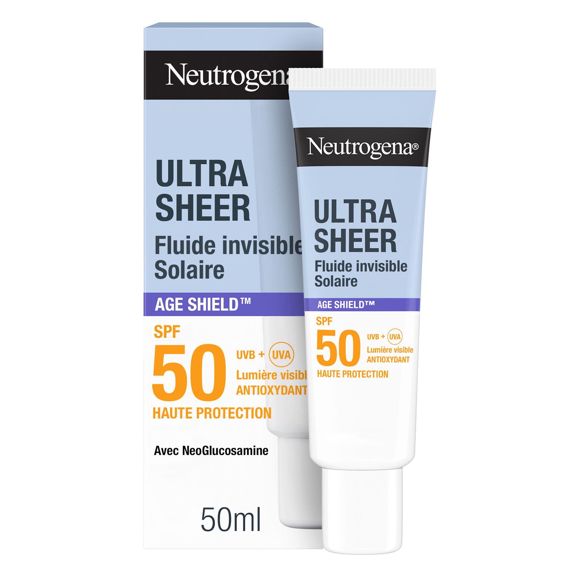 NTG EMEA FR 3574661874890 ULTRA SHEER FLUIDE INVISIBLE SPF50 50ML MOB