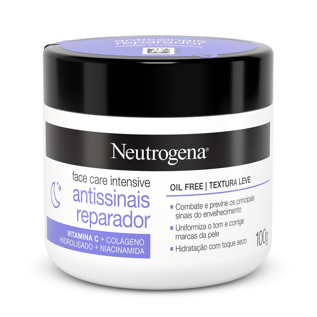 Hidratante Facial Antissinais Reparador NEUTROGENA® Face Care Intensive