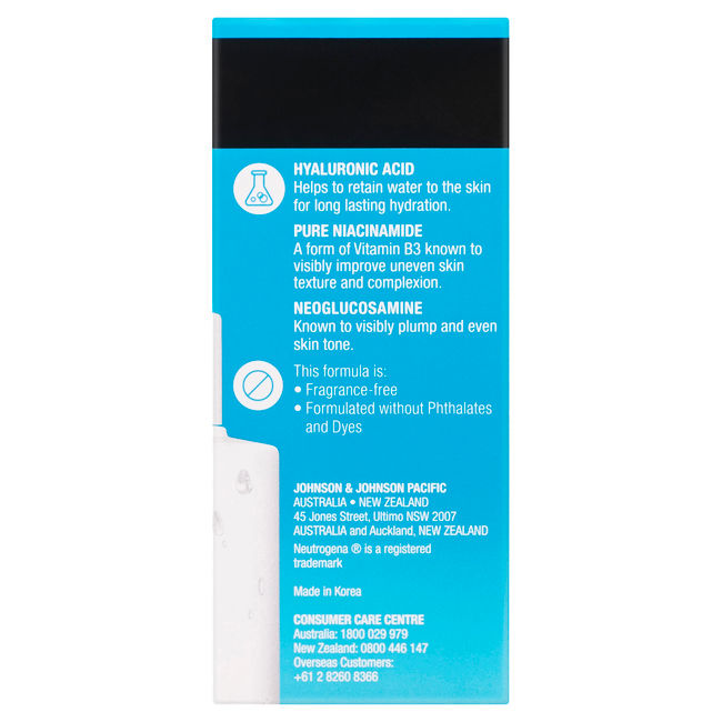 Neutrogena® Hydro Boost® Niacinamide Serum 30ml - Image 5 - Neutrogena - en-AU