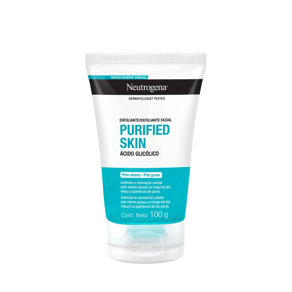 Exfoliante Facial Neutrogena® Purified Skin Ácido Glicólico 100g