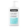 The front shot of Neutrogena® ULTRA GENTLE Cream-to-Foam Cleanser 345ml pump bottle