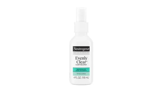 Neutrogena® Evenly Clear™ Clarifying Spray Front of Pack