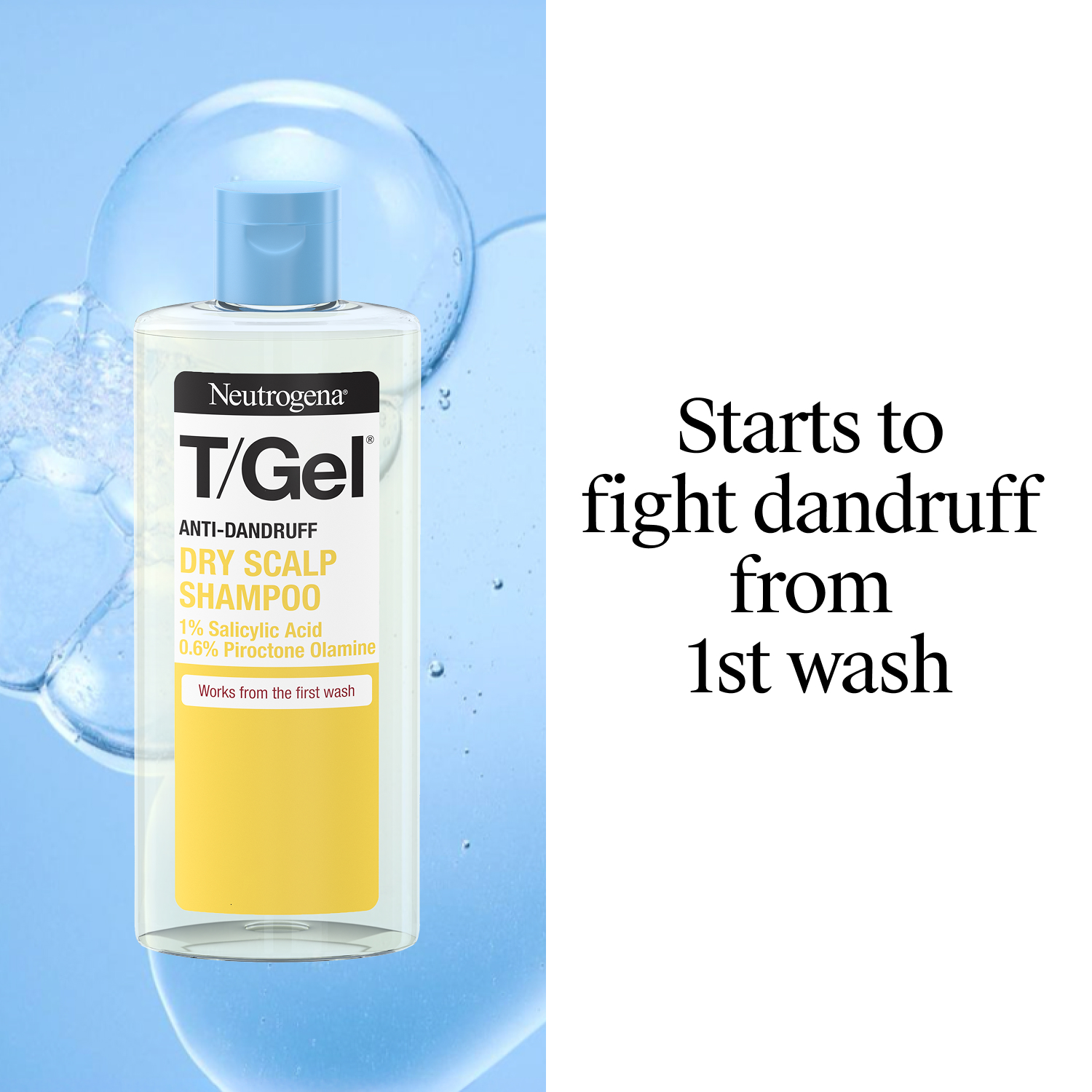 Neutrogena® T/Gel® Anti-Dandruff Shampoo for Dry Hair