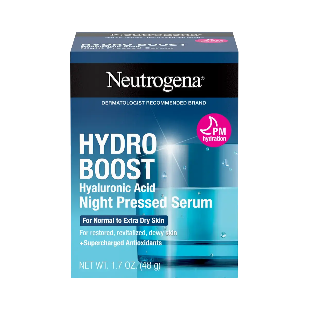 Hydro Boost Night Pressed Face Serum With Hyaluronic Acid