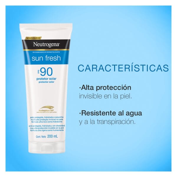 Protector Solar Corporal Neutrogena® Sun Fresh FPS90 200ml - Image 6 - Neutrogena - es-CO