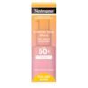 Vue de face de l’emballage du Sérum écran solaire pour le visage Neutrogena® Défense quotidienne Fini invisible, FPS 50+.