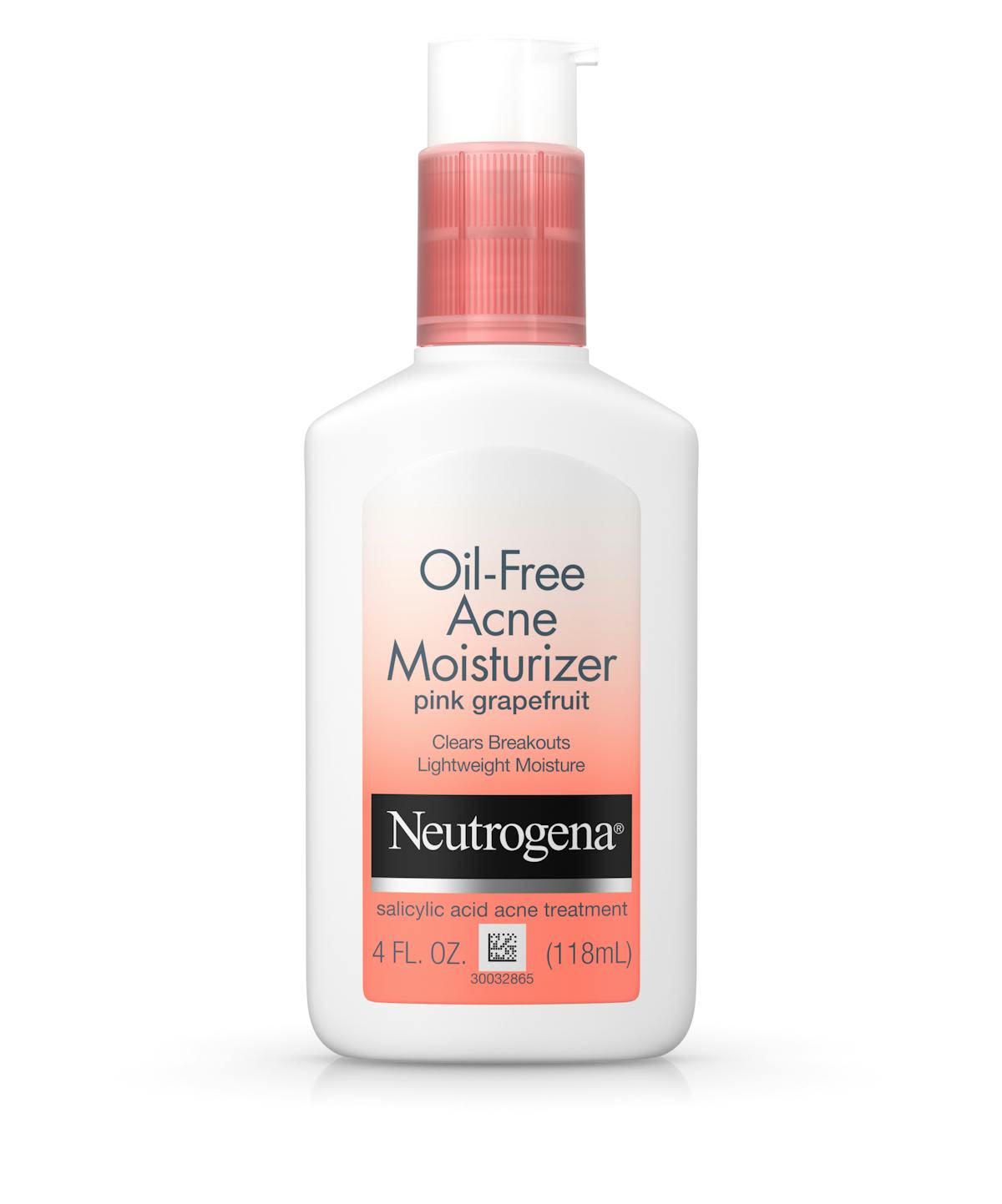 Non-comedogenic Oil-Free Pink Grapefruit Acne Face Moisturizer With Salicylic Acid, front of the package