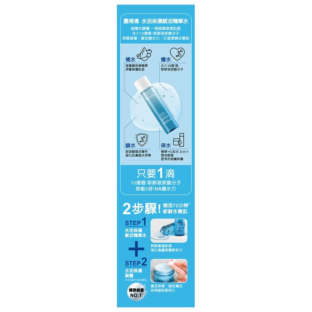 露得清水活保濕賦活精華水 - Image 3 - Neutrogena - zh-Hant-TW