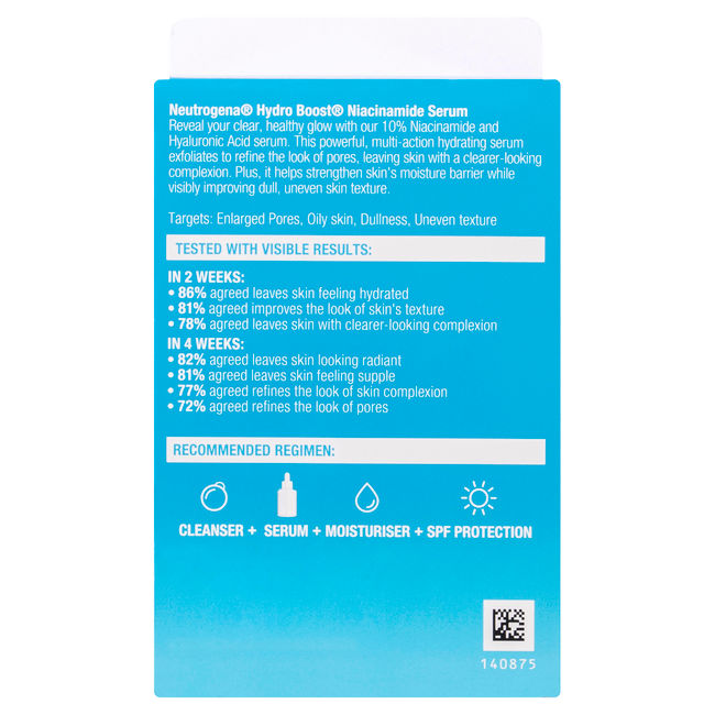 Neutrogena® Hydro Boost® Niacinamide Serum 30ml - Image 3 - Neutrogena - en-AU
