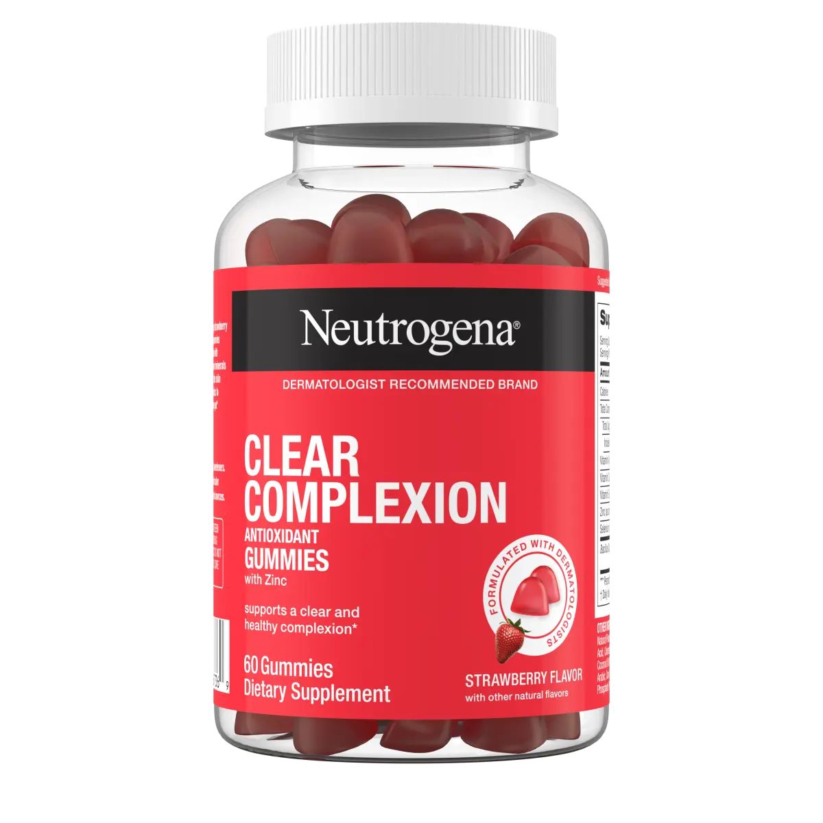 Neutrogena Neutrogena® Clear Complexion Antioxidant Gummies with Zinc 60CT