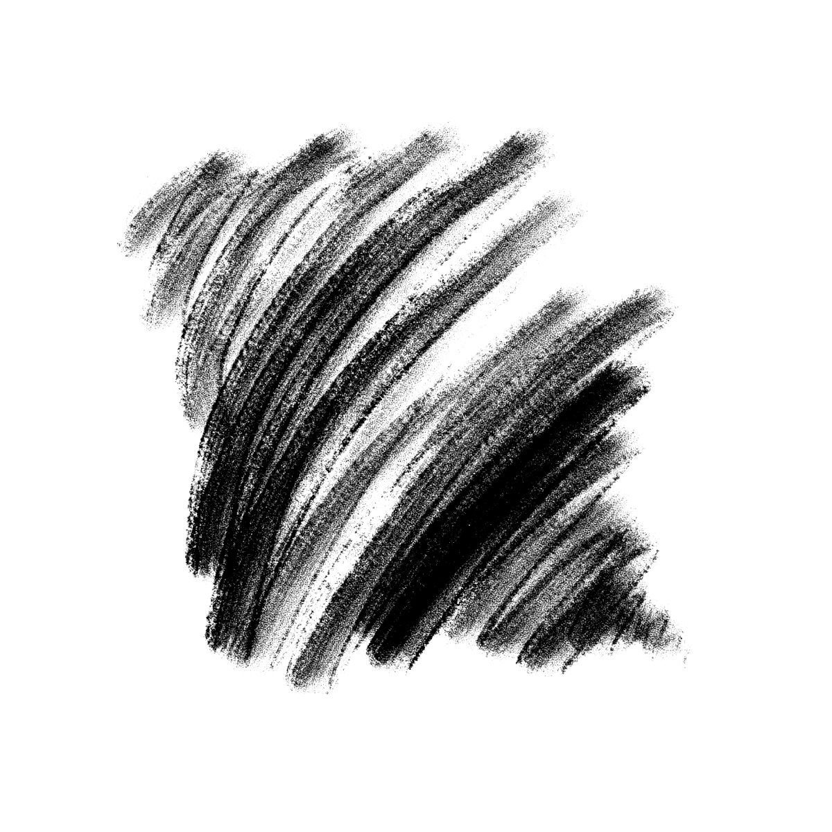 Neutrogena® Intense Gel Eyeliner, Jet Black 10 color stroke on a white background