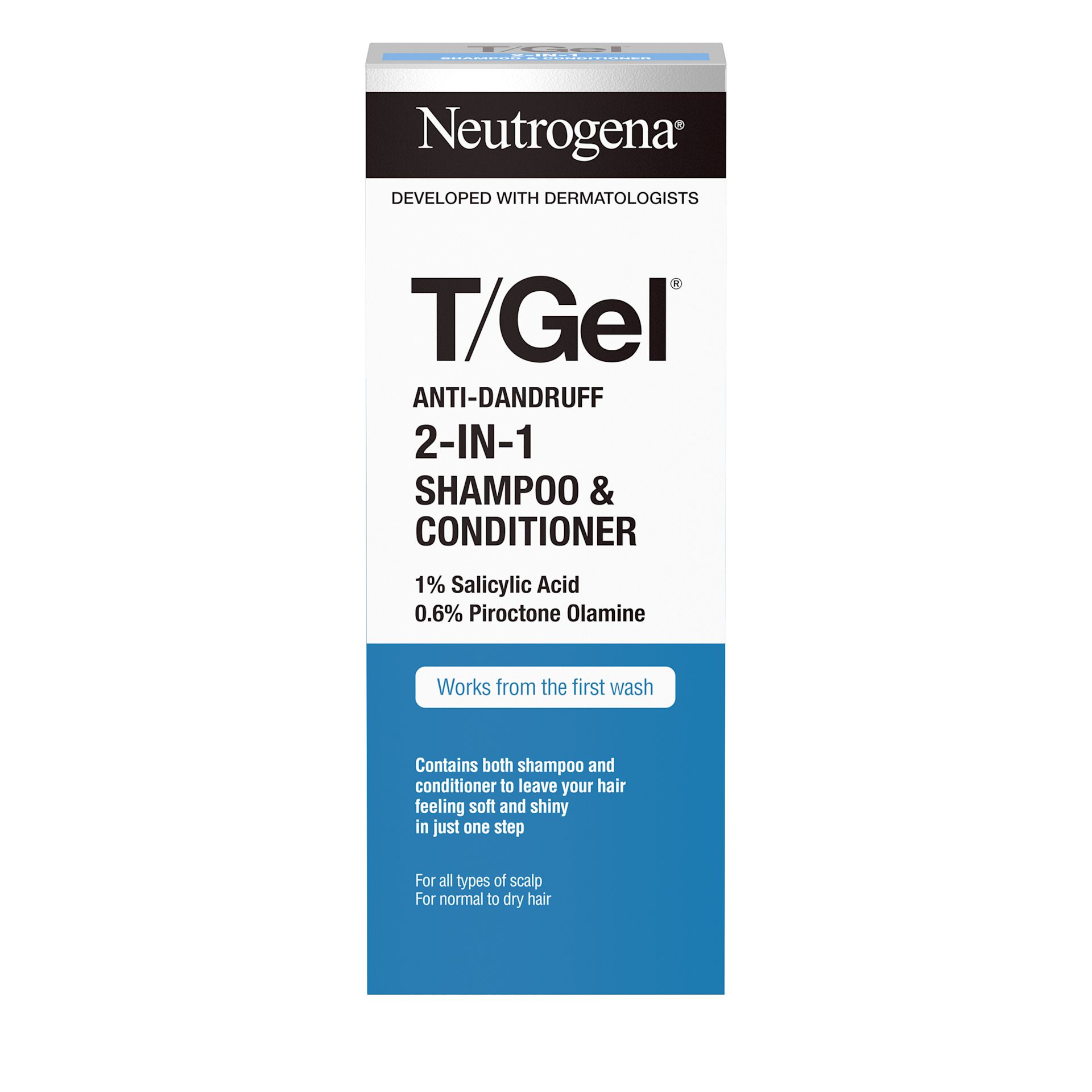 T/Gel® 2-in-1 Anti-Dandruff Shampoo & Conditioner