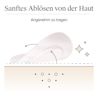 Sanftes Ablösen von der Haut, angenehm zu tragen