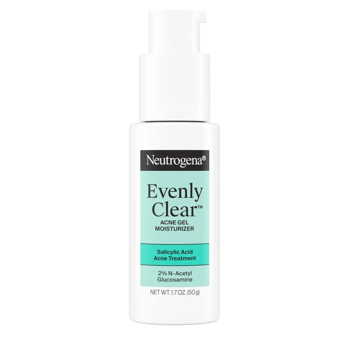 Evenly Clear™ Acne Gel Moisturizer Front of Packaging