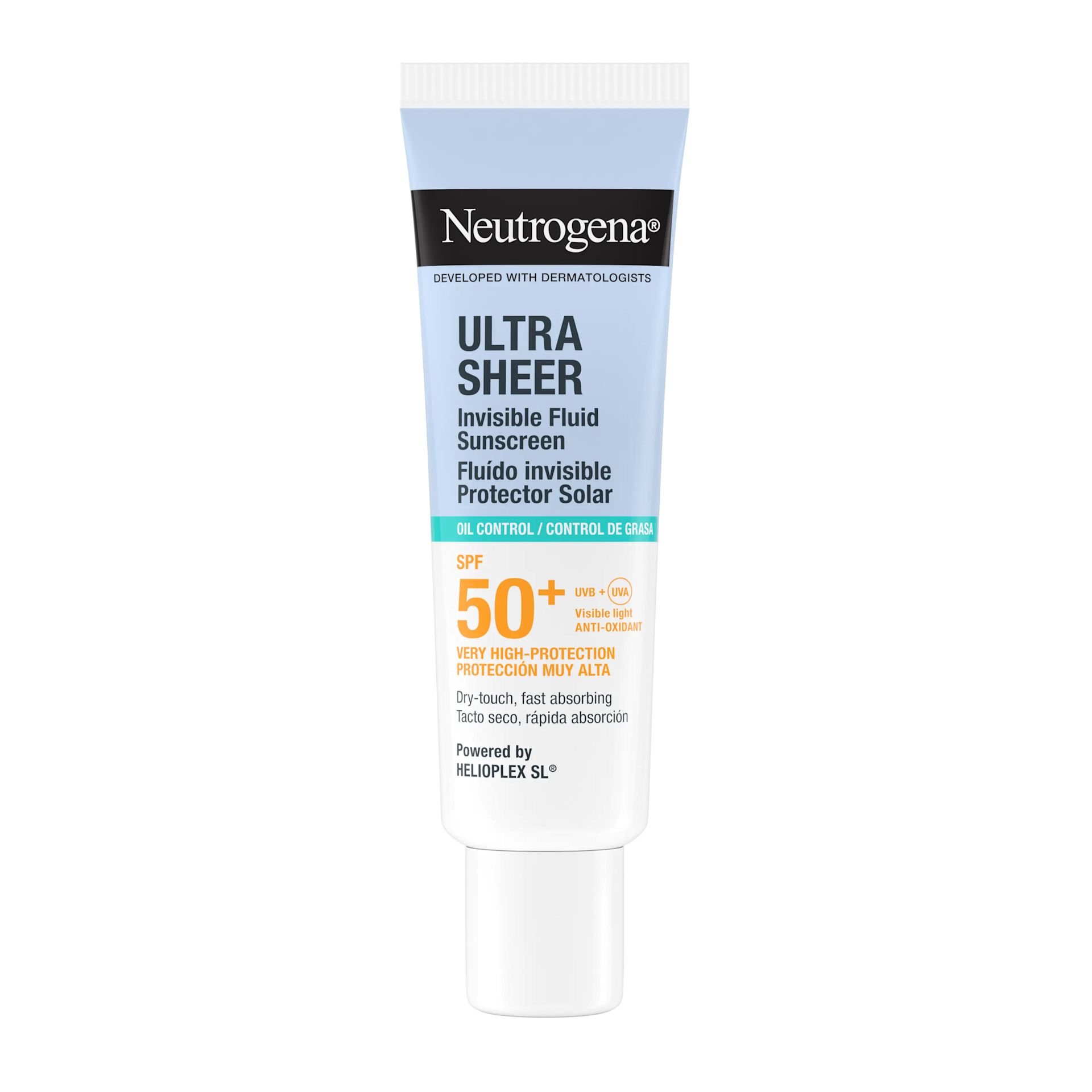 Neutrogena® Ultra Sheer Invisible Fluid Oil Control Sunscreen SPF50+ Αντηλιακό Προσώπου SPF50+