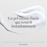 Gros plan sur une trace de gel-crème Neutrogena Hydro Boost.