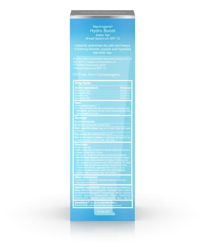 Neutrogena Neutrogena® Hydro Boost Water Gel with Sunscreen Broad Spectrum SPF 15
