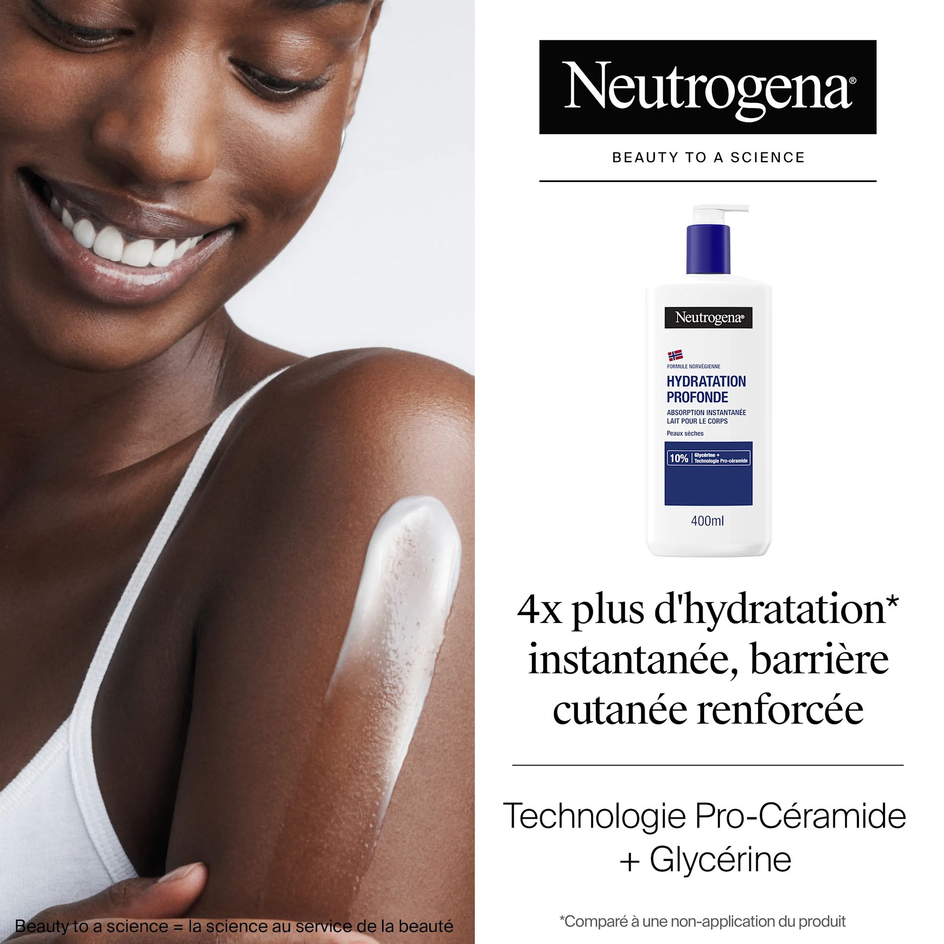 Hydratation Profonde Lait à absorption instantanée