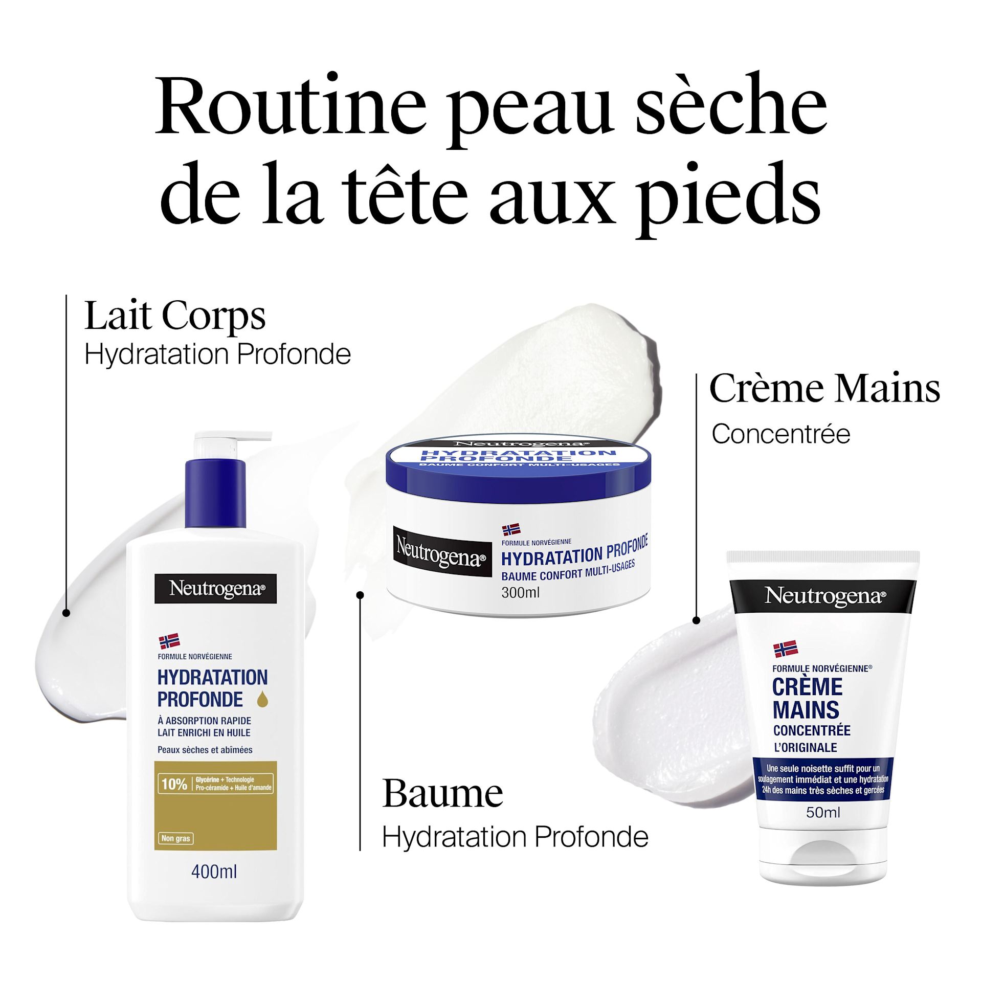 Lait corporel huile hydratation intense 400ml