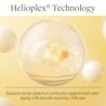 Helioplex® Technology provides broad spectrum protection against UVA aging and UVB burning rays