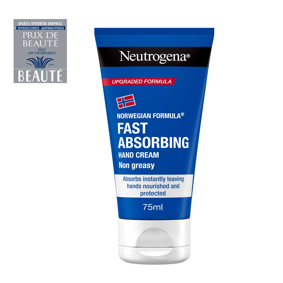Neutrogena® Norwegian Formula® Fast Absorbing Hand Cream Κρέμα Χεριών Άμεσης Απορρόφησης 75ml​
