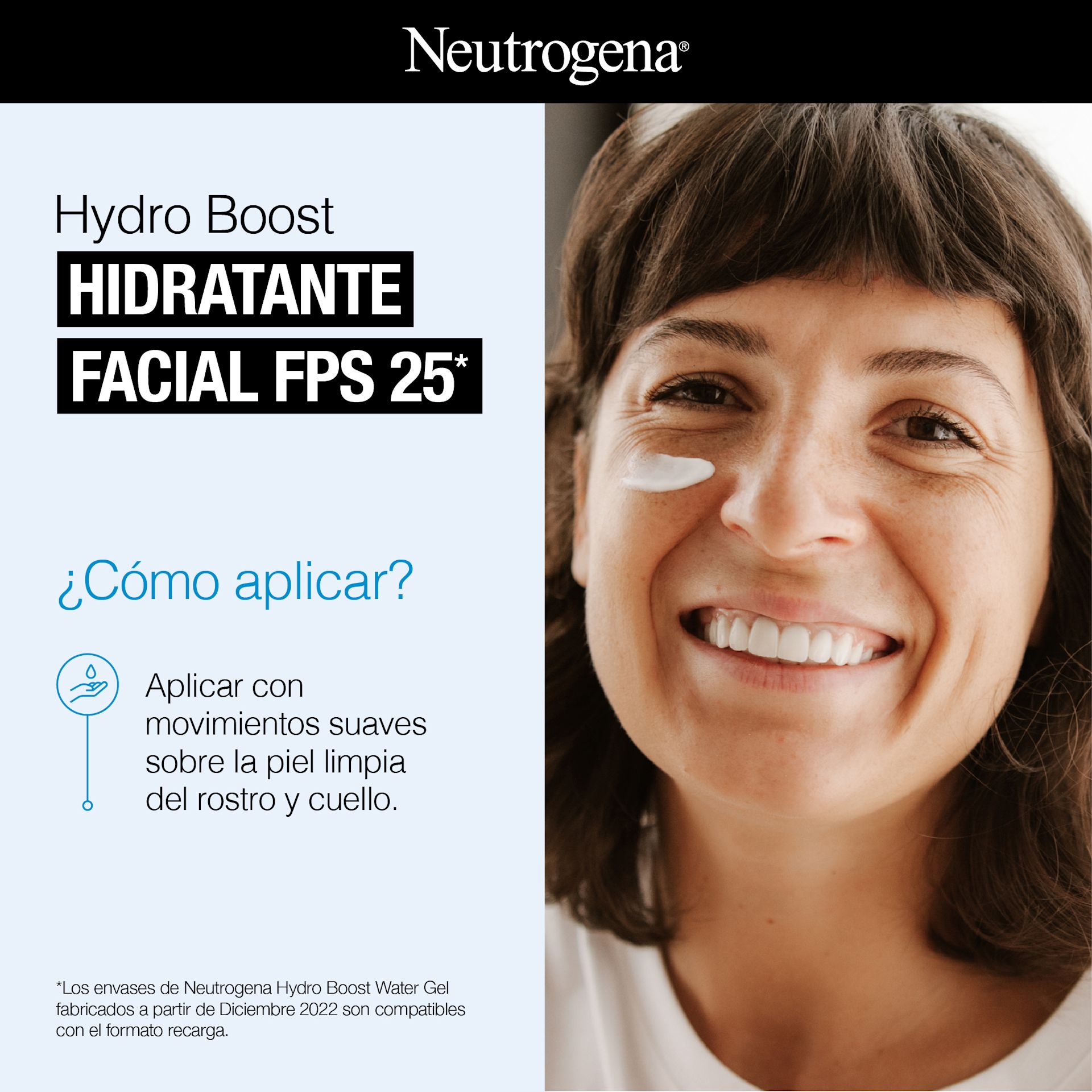 NEUTROGENA® HYDRO BOOST® Water Gel FPS 25 - Image 9 - Neutrogena - es-AR