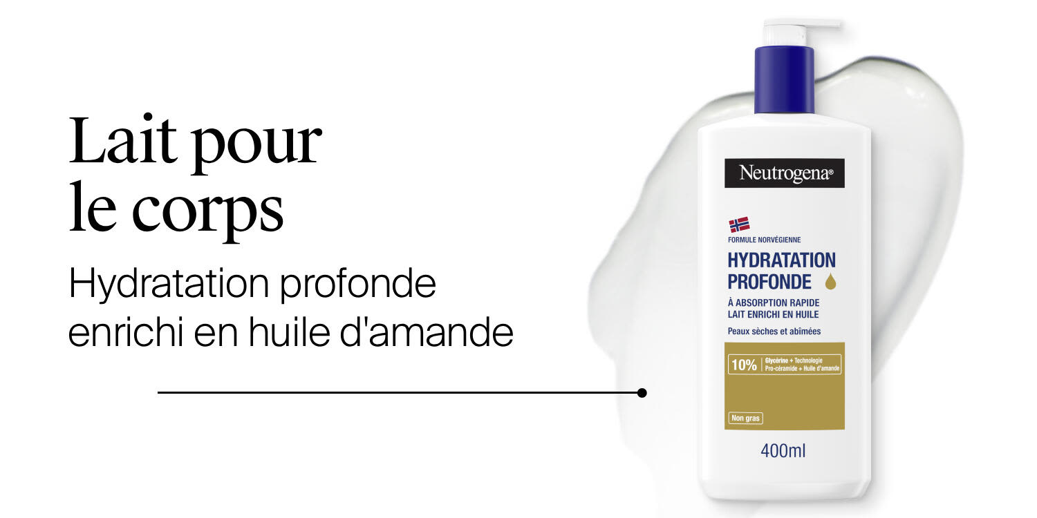 Neutrogena ® Hydratation Profonde Lait hydratant enrichi en huile