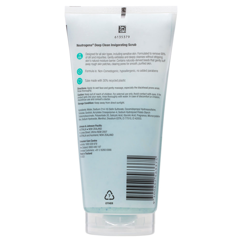 Neutrogena Deep Clean Invigorating Foaming Scrub - 2