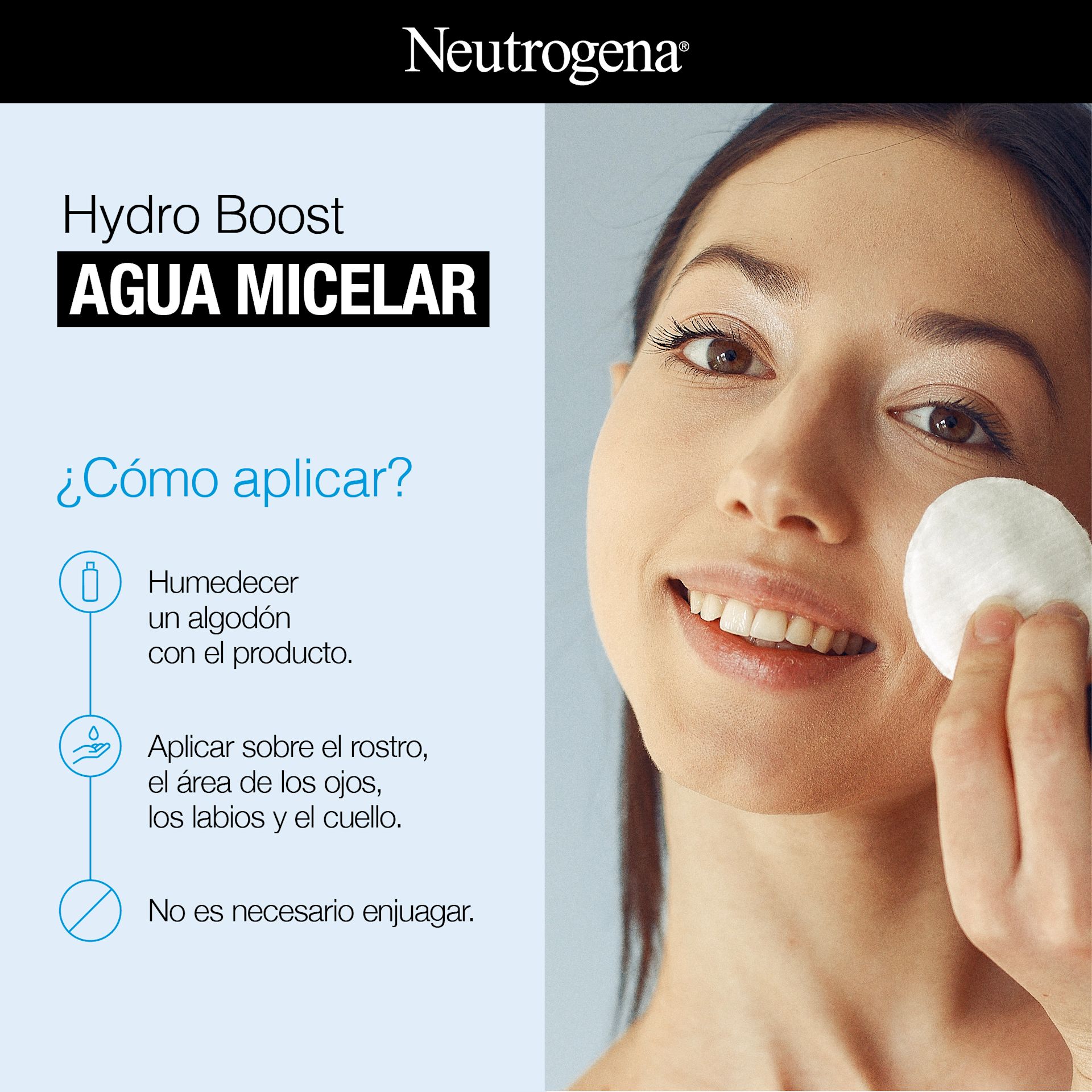 NEUTROGENA® HYDRO BOOST® Agua Micelar - Image 9 - Neutrogena - es-AR