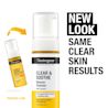 Neutrogena® Clear & Soothe Mousse Cleanser texture