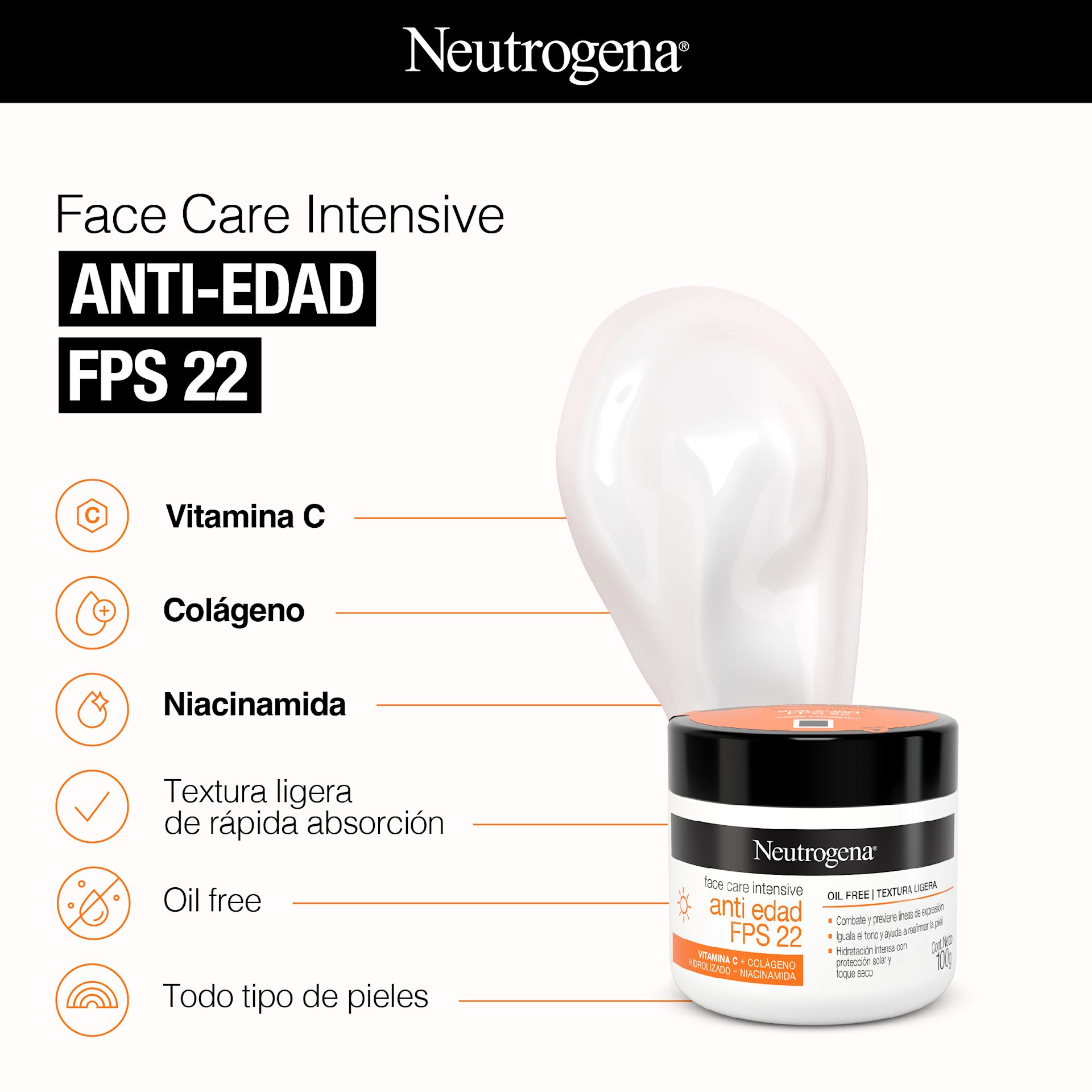 Face Care Intensive Antiedad FPS 22 - Image 4 - Neutrogena - es-AR