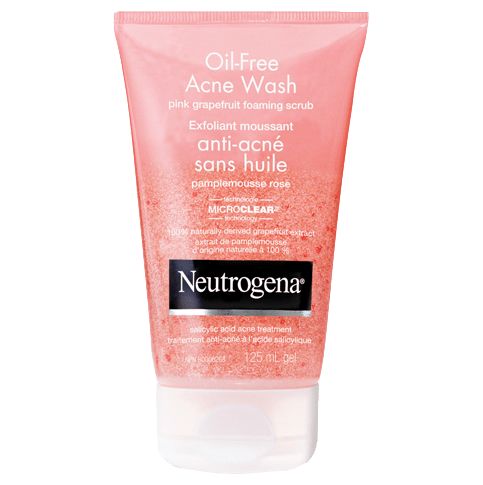 NEUTROGENA® OIL-FREE Pink Grapefruit Foaming Scrub