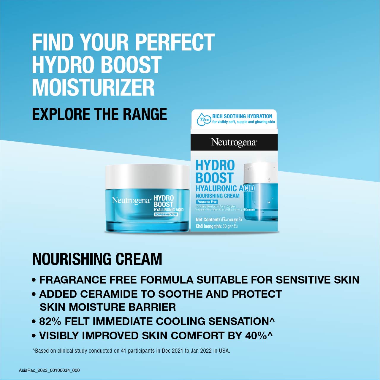 Neutrogena® Hydro Boost Water Gel Cleanser 145ml - Image 15 - Neutrogena - en-SG