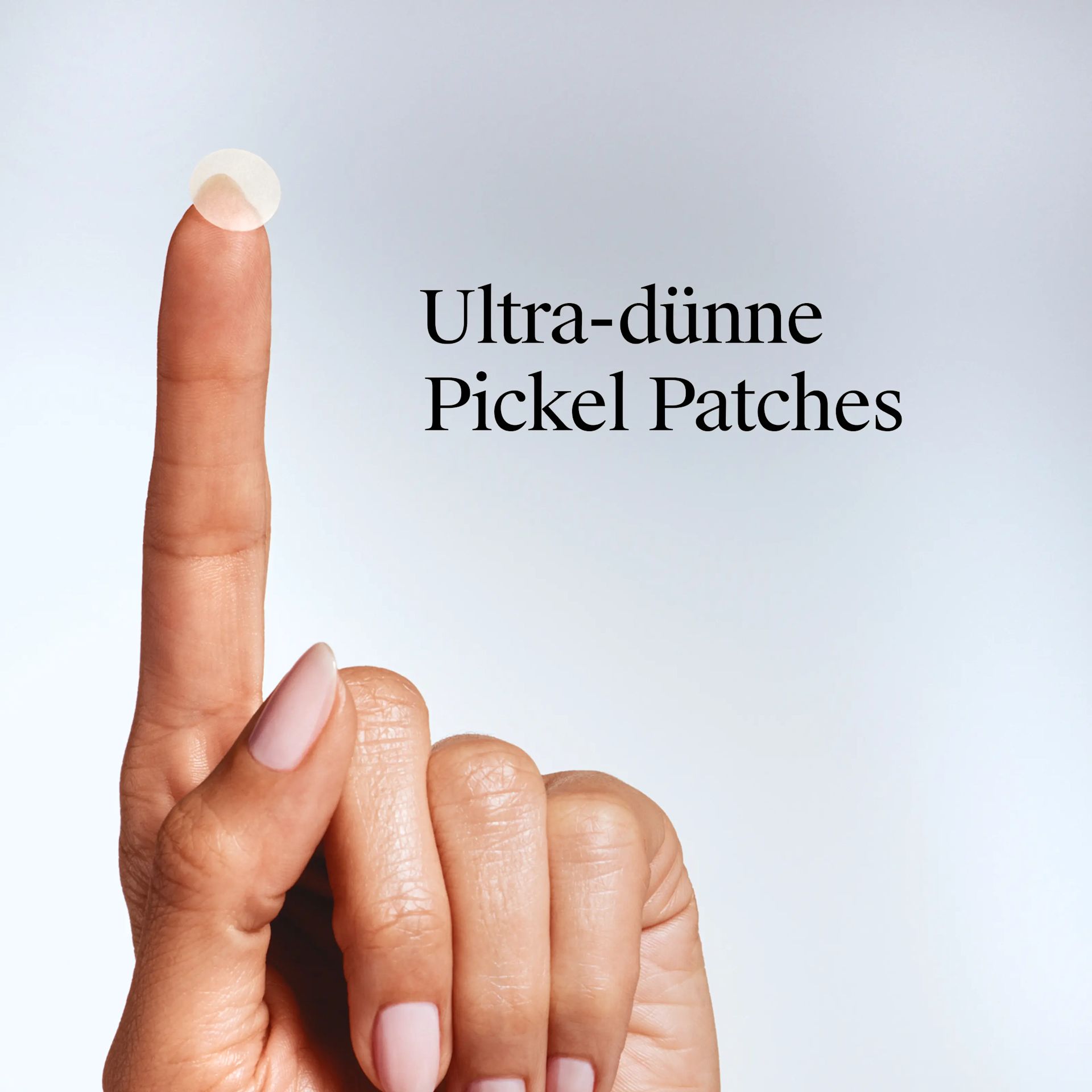 Ultra-dünne Pickel Patches
