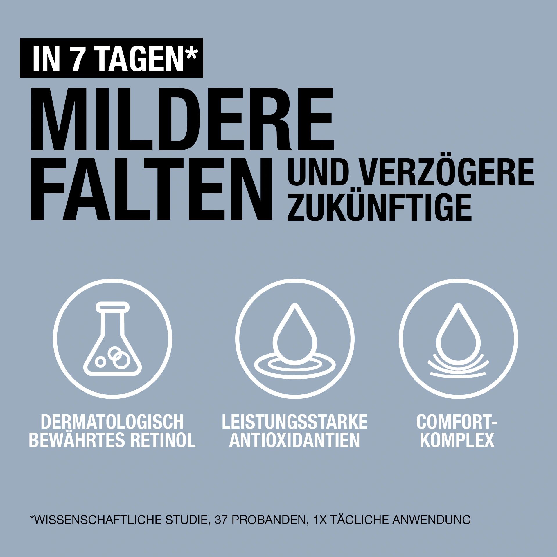 In 7 Tagen mildere Falten und verzögere zukünftige