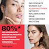 80% der Konsumenten würden die Produkte in ihre tägliche Hautpflege-Routine integrieren. Nach einem Konsumententest mit 102 Teilnehmern.