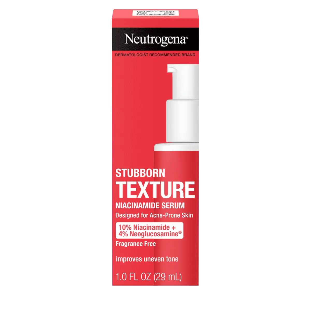 Neutrogena Stubborn Texture™ Niacinamide Face & Neck Serum