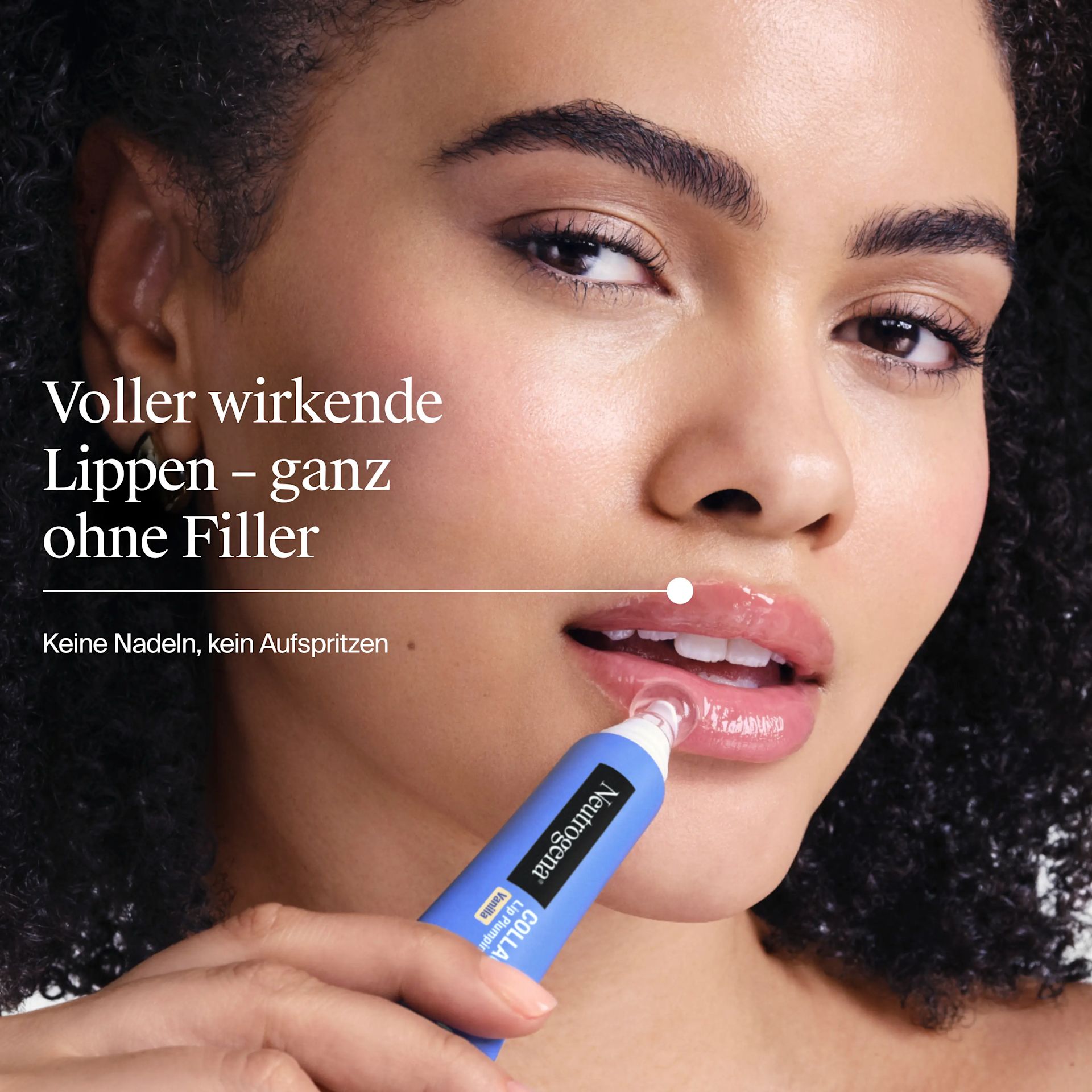 Voller wirkende Lippen – glanz ohne Filler​