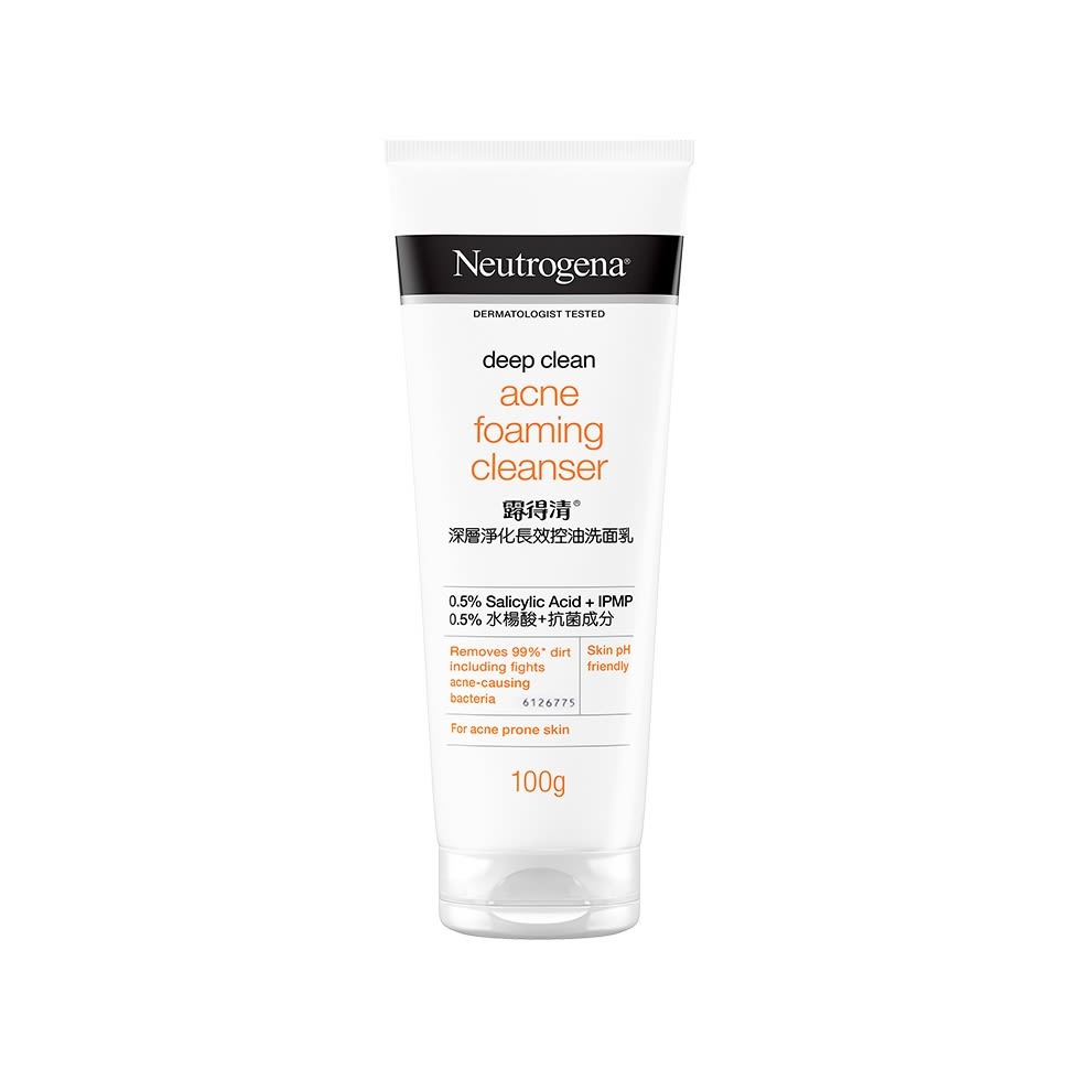 Neutrogena® Deep Clean Acne Foaming Cleanser - Image 1 - Neutrogena - id-ID