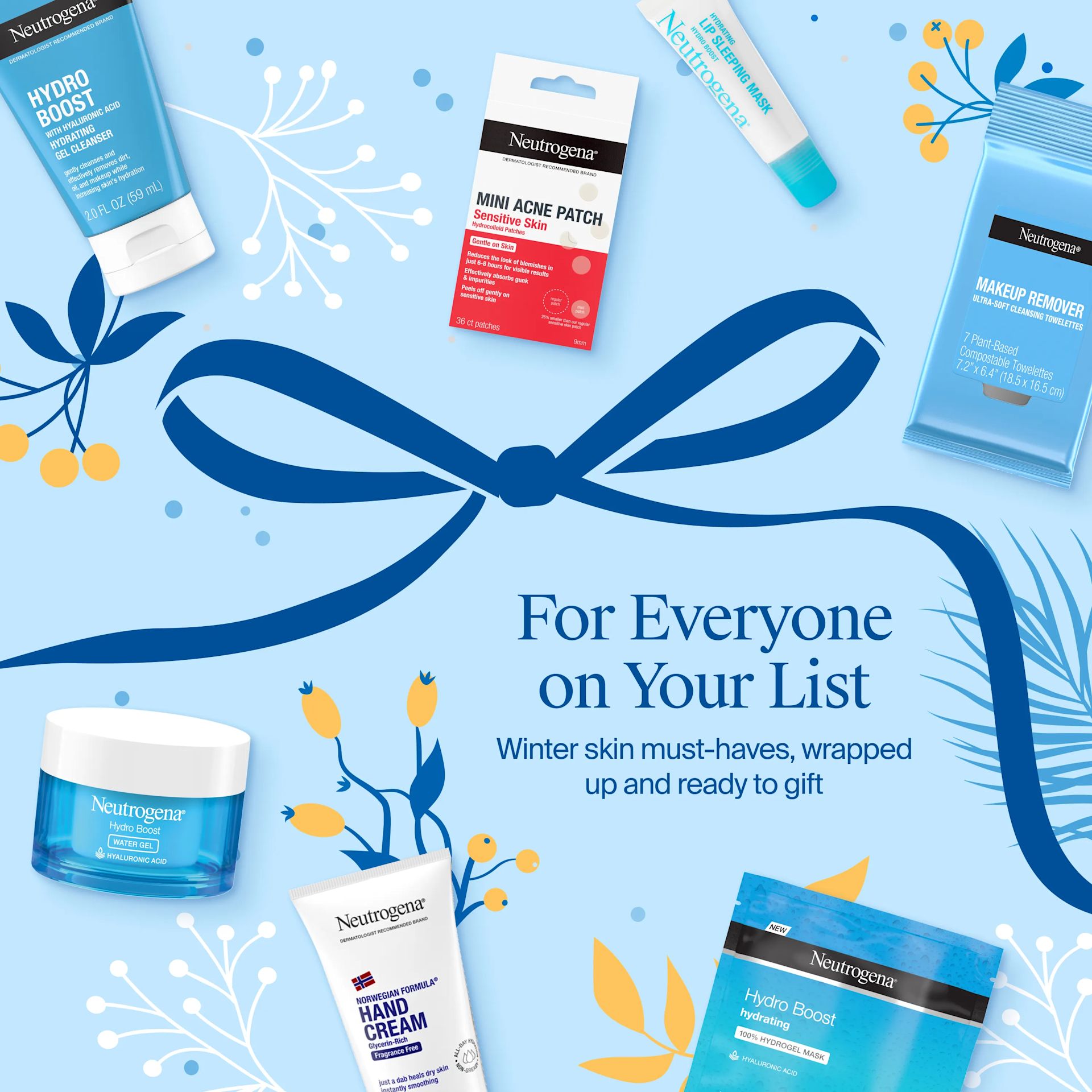Holiday Gift set: For everyone on your list. Winterskin must-haves wrapped up and ready to gift