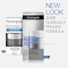 Two separate packaged jars of Rapid Wrinkle Repair Regenerating Cream, showing old and new packaging with the text, 'new look. Same clinically proven formula'