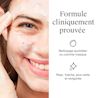 Anti-boutons : 2-en-1 nettoyant et masque